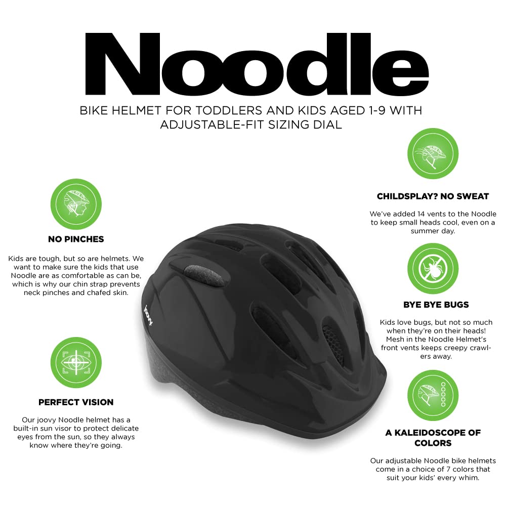 Foto 7 pulgar | Casco De Bicicleta Joovy Noodle Para Bebés Y Niños De 1 A 9 Años - Venta Internacional.