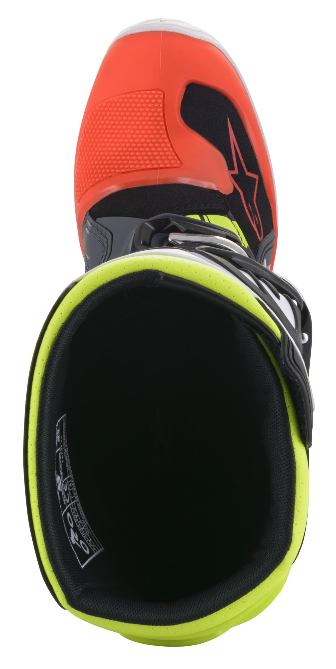 Foto 7 pulgar | Botas Alpinestars Tech 7s Para Niños Negro/plateado/blanco/dorado - Venta Internacional.