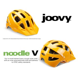 Foto 3 | Casco De Bicicleta Joovy Noodle V Kids Xs-s Goldy Para Niños Y Niños Pequeños - Venta Internacional.