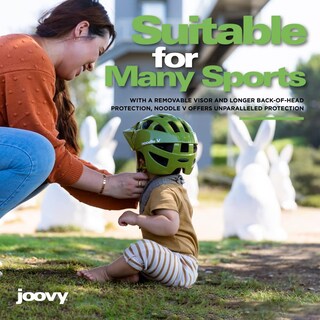 Foto 4 | Casco De Bicicleta Joovy Noodle V Kids Xs-s Goldy Para Niños Y Niños Pequeños - Venta Internacional.
