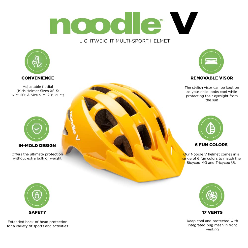 Foto 6 pulgar | Casco De Bicicleta Joovy Noodle V Kids Xs-s Goldy Para Niños Y Niños Pequeños - Venta Internacional.