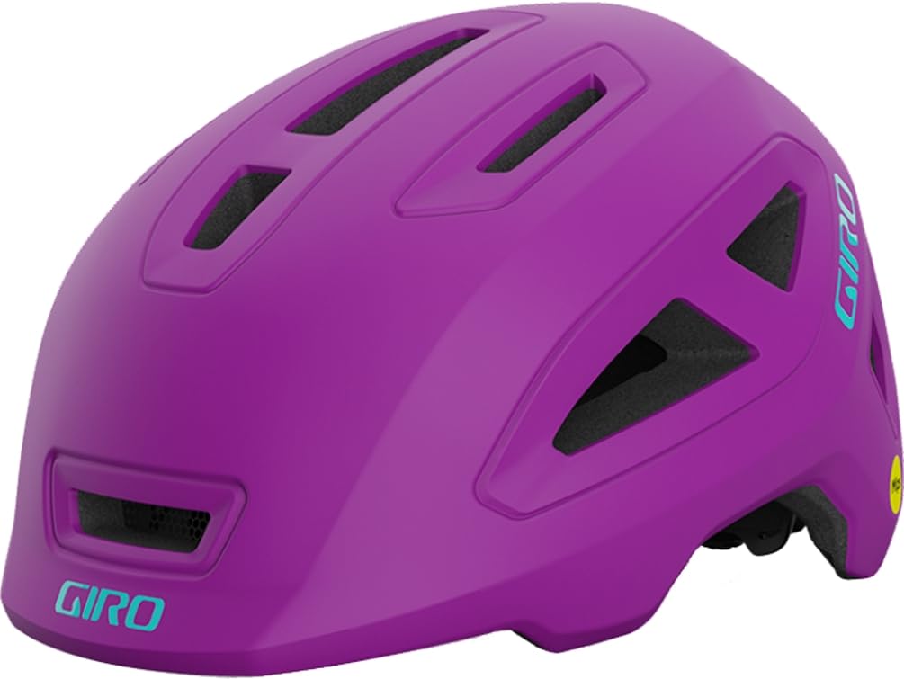 Foto 2 pulgar | Casco De Ciclismo Giro Scamp Youth Matte Purple Ii, Tamaño Pequeño - Venta Internacional.