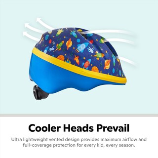 Foto 2 | Casco De Bicicleta Schwinn Classic Para Niños Y Niñas De 0 A 3 Años, Color Azul - Venta Internacional.