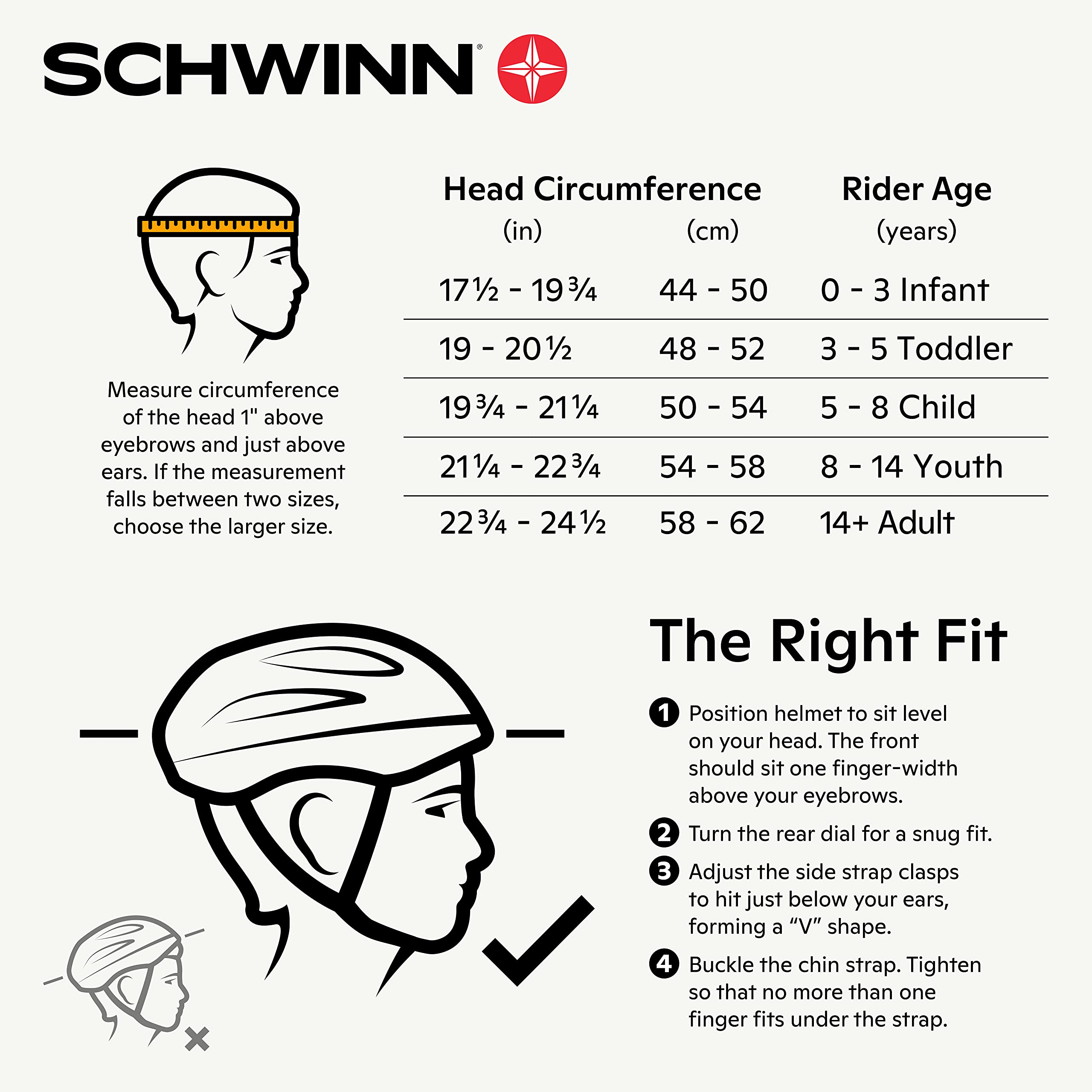 Foto 8 pulgar | Casco De Bicicleta Schwinn Classic Para Niños Y Niñas De 0 A 3 Años - Venta Internacional.
