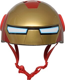 Foto 3 | Casco Bell Marvel Iron Man Hero Rojo Para Niño (5-8 Años) - Venta Internacional.