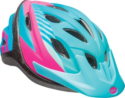 Foto 1 | Casco De Bicicleta Bell Axle Youth Blue Tigris 54-58 Cm Para Niños De 8 A 14 Años - Venta Internacional.