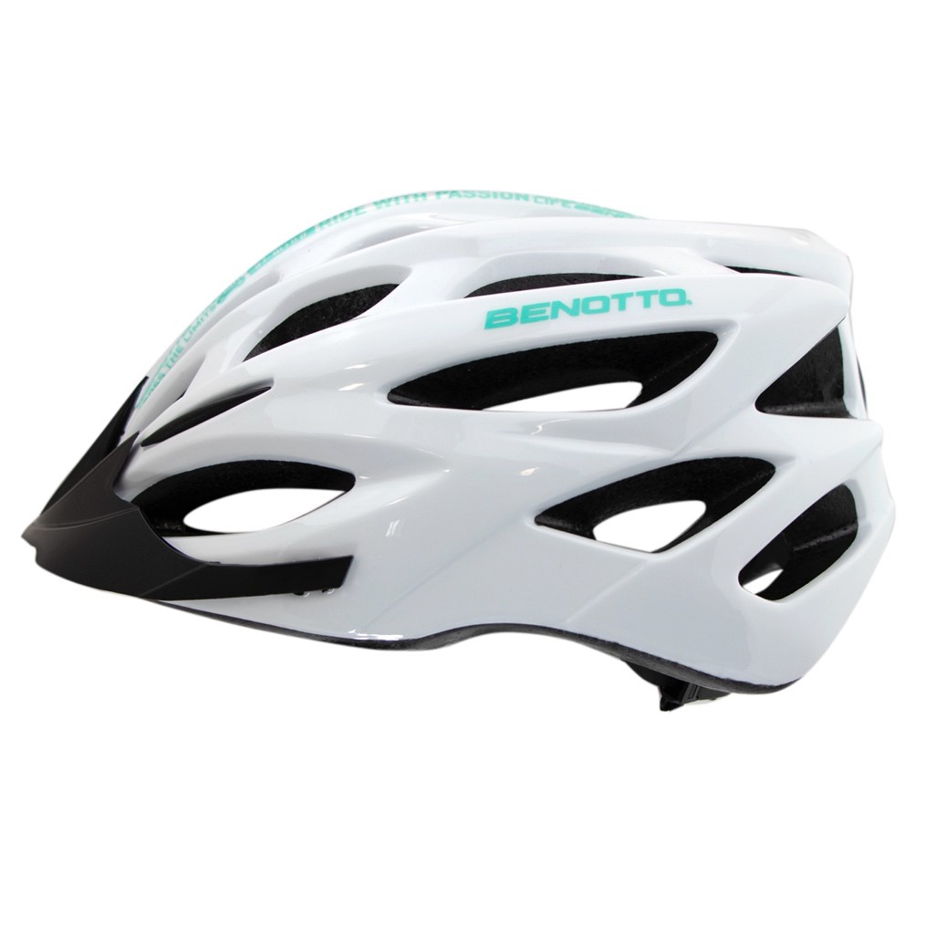 Foto 4 pulgar | Casco de Ciclista de Montaña Benotto MV50 Blanco