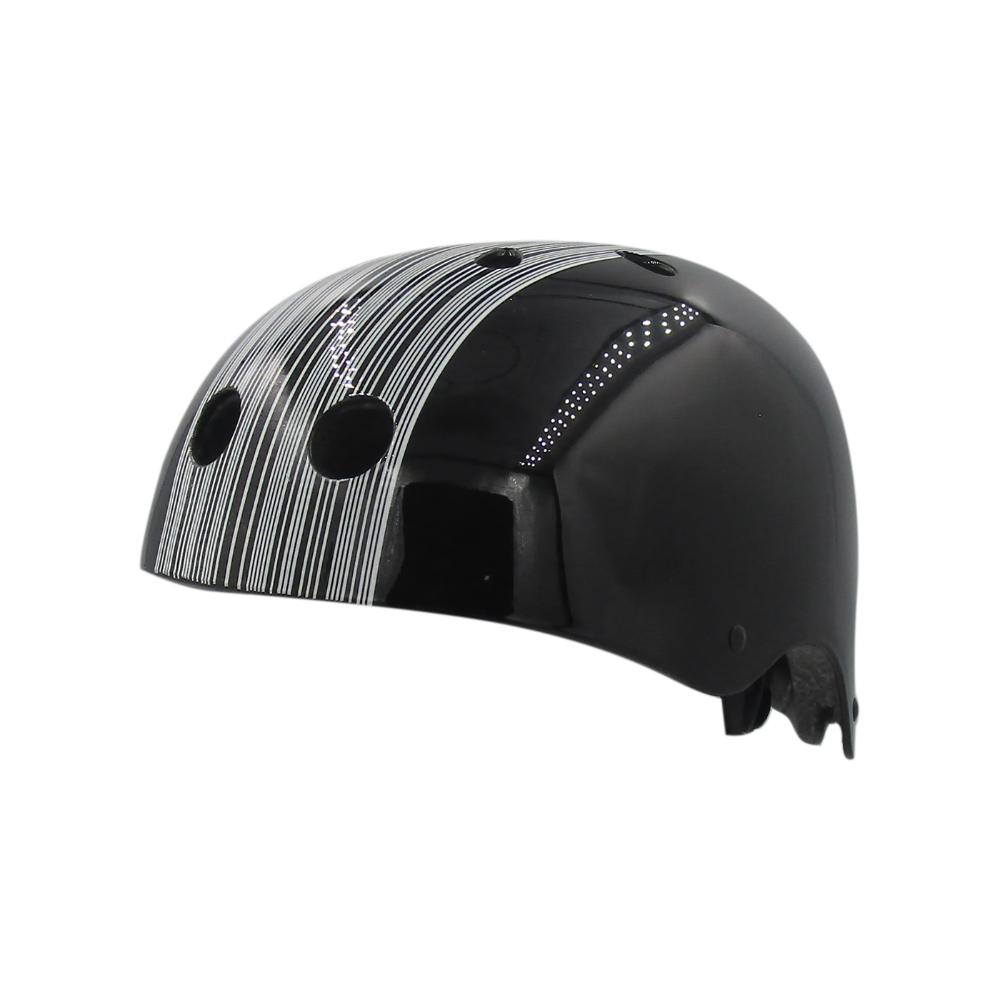 Foto 4 pulgar | Casco de Ciclista Benotto MTV12 Negro Rayado Freestyle BMX