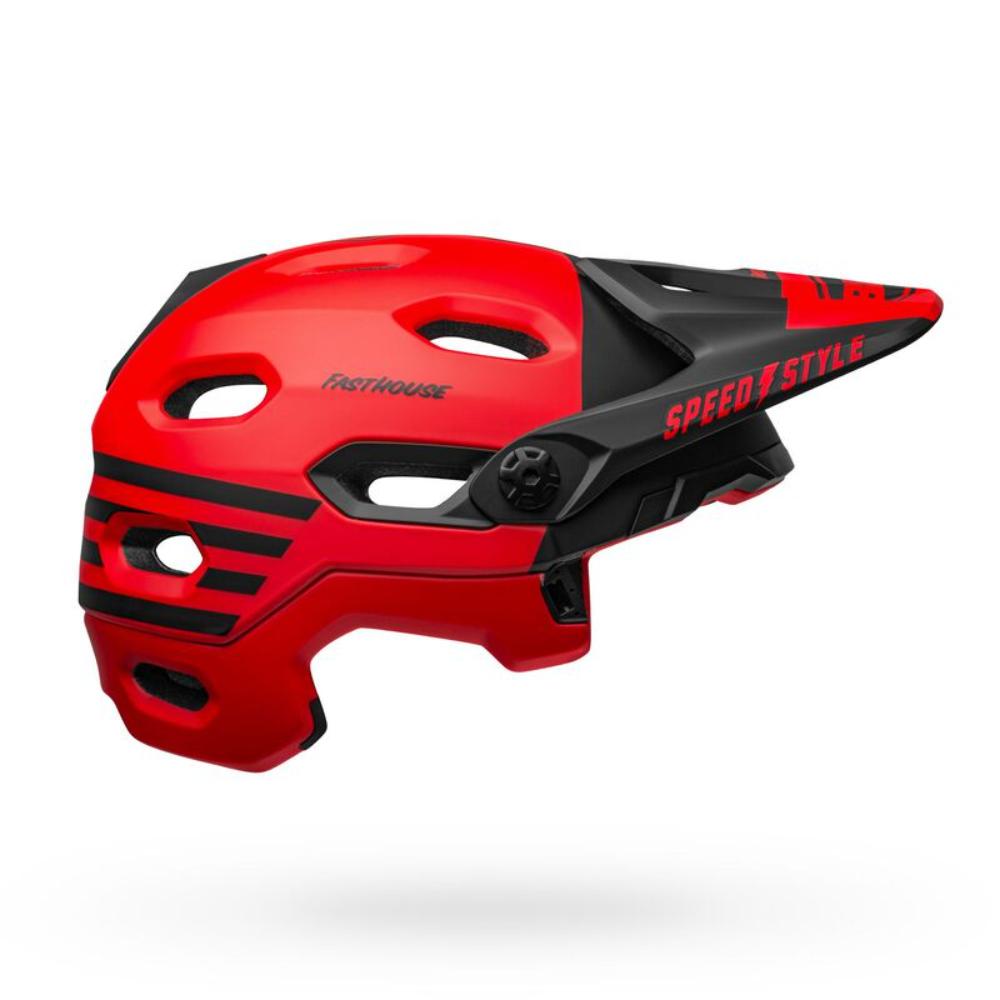 Foto 6 pulgar | Casco Ciclismo Downhill Bell Super Dh Spherical Rojo