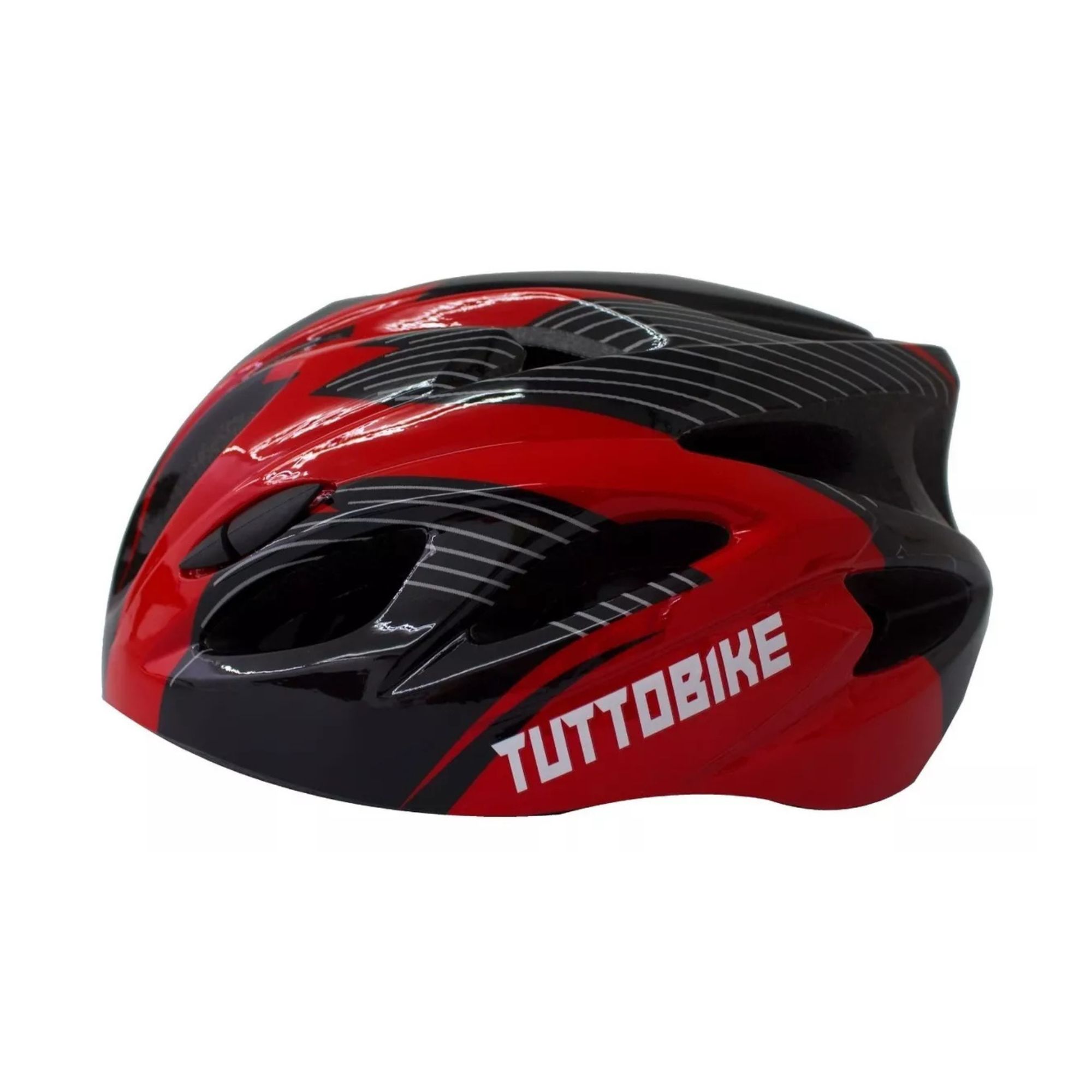 Foto 1 | Casco Ciclismo Ajustable Ultraligero Tuttobike Rojo