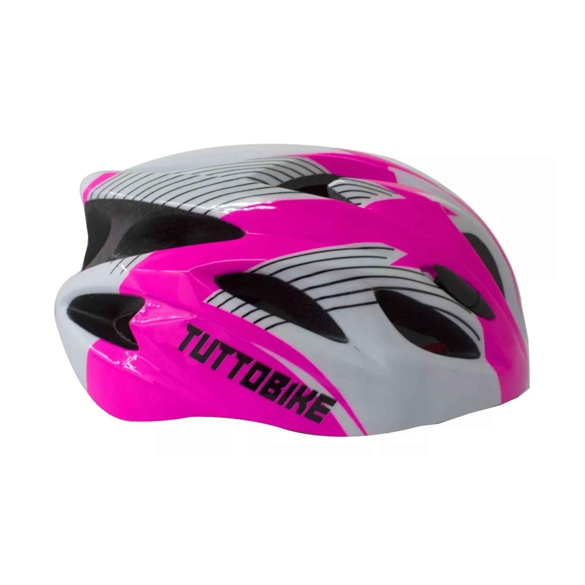Foto 2 pulgar | Casco Ciclismo Ajustable Ultraligero Tuttobike Rosa