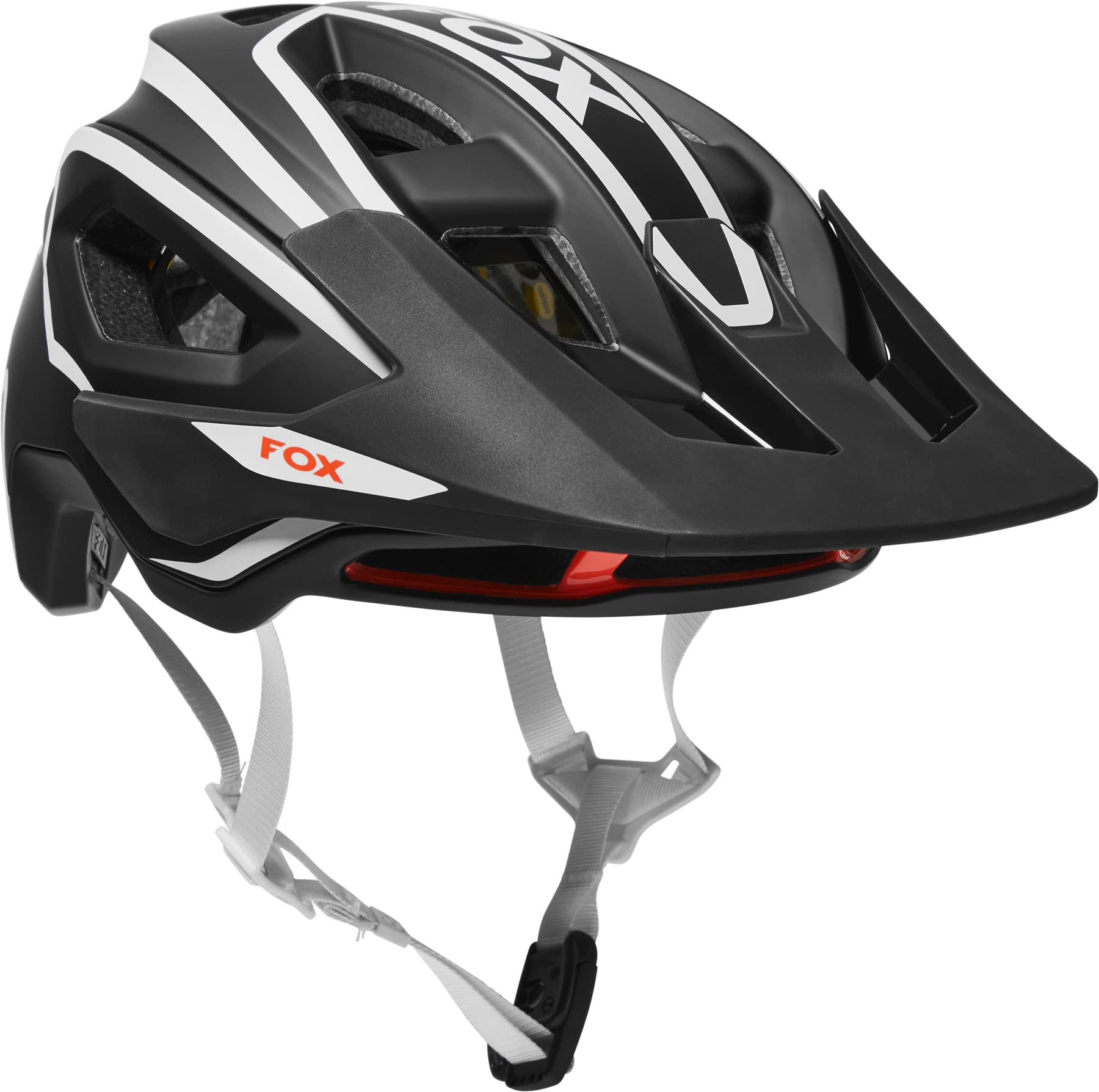 Casco De Bicicleta De Montaña Fox Racing Speedframe Pro Dvide Negro - Venta Internacional.