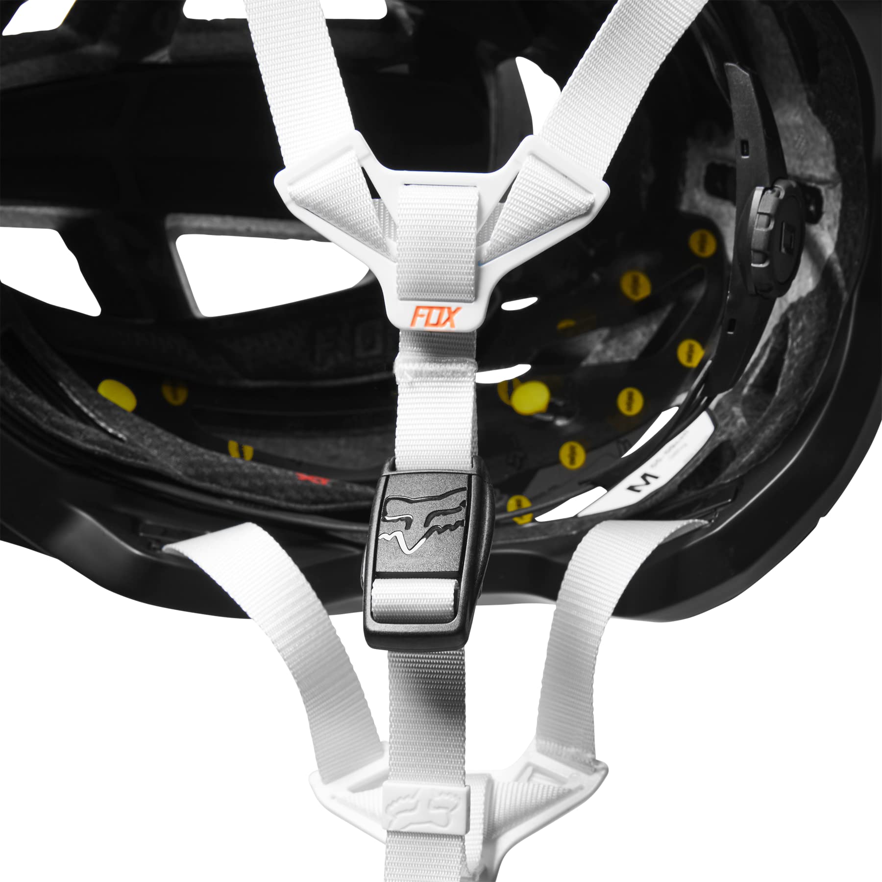 Foto 7 pulgar | Casco De Bicicleta De Montaña Fox Racing Speedframe Pro Dvide Negro - Venta Internacional.