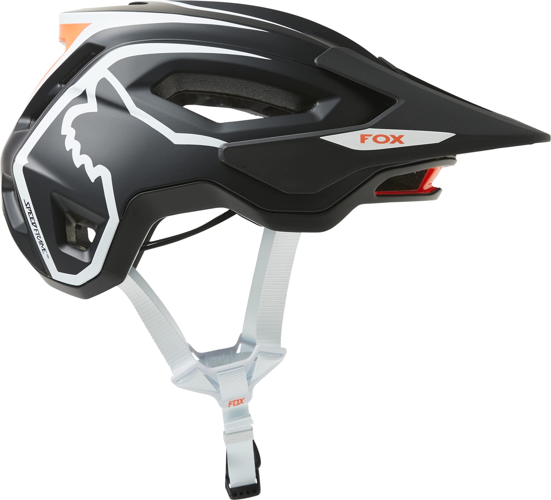 Foto 8 pulgar | Casco De Bicicleta De Montaña Fox Racing Speedframe Pro Dvide Negro - Venta Internacional.