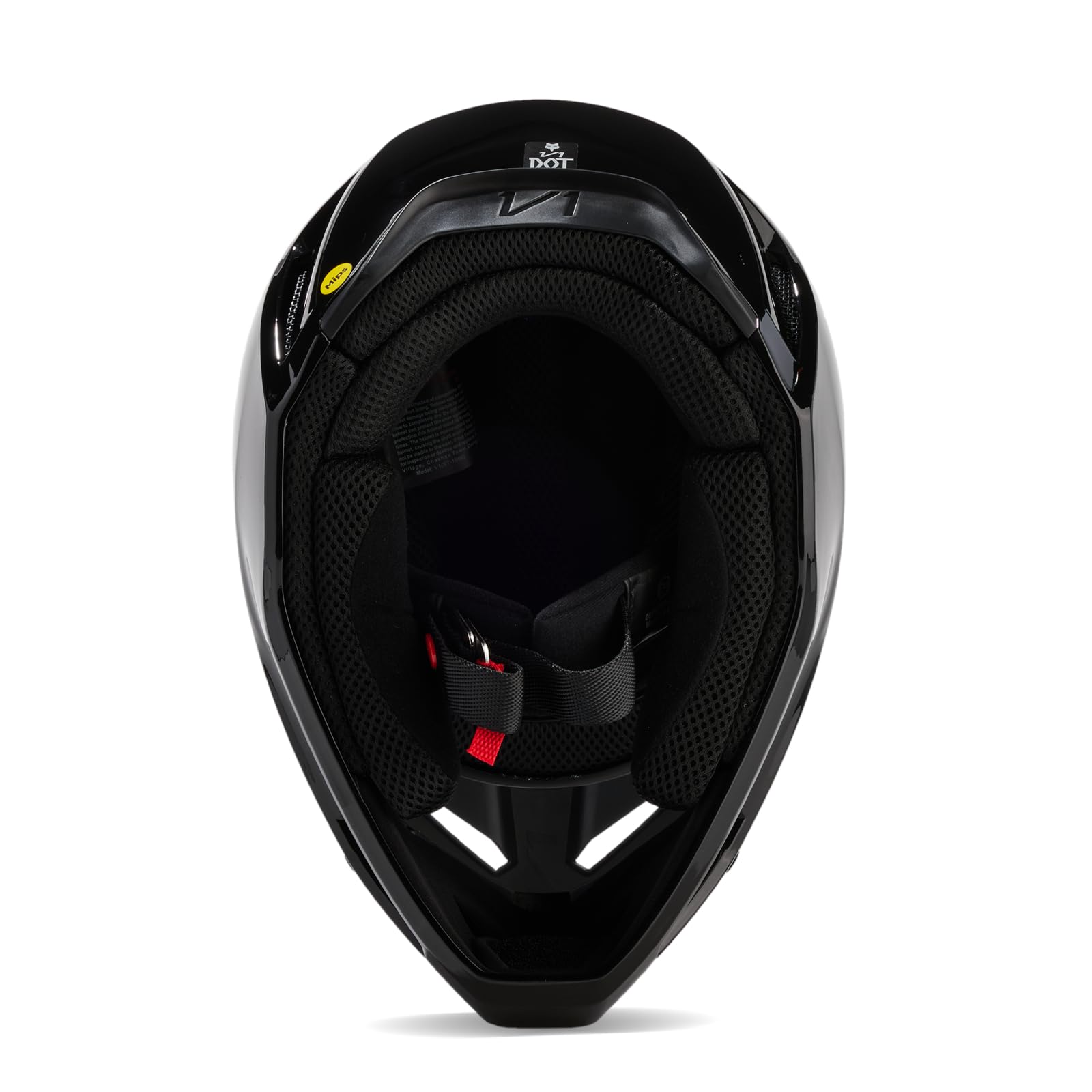 Foto 5 | Casco De Motocross Fox Racing V1 Negro Ece 22.06 Y Dot M - Venta Internacional.