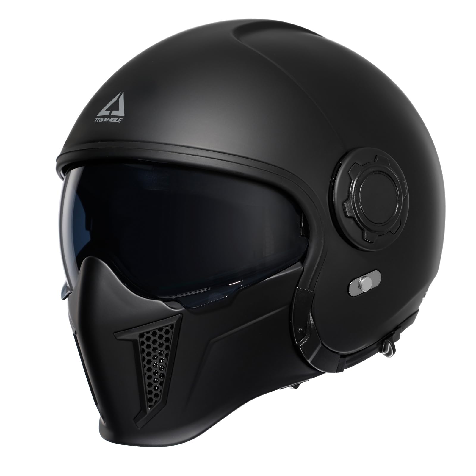 Casco De Moto Triangle, Cara Completa, Cara Abierta, Doble Visera Dot - Venta Internacional.