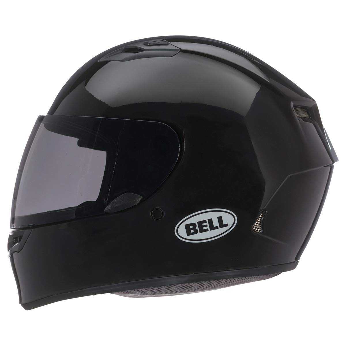Foto 6 pulgar | Casco De Moto Bell Qualifier, Integral, Liso, Negro Brillante - Venta Internacional.