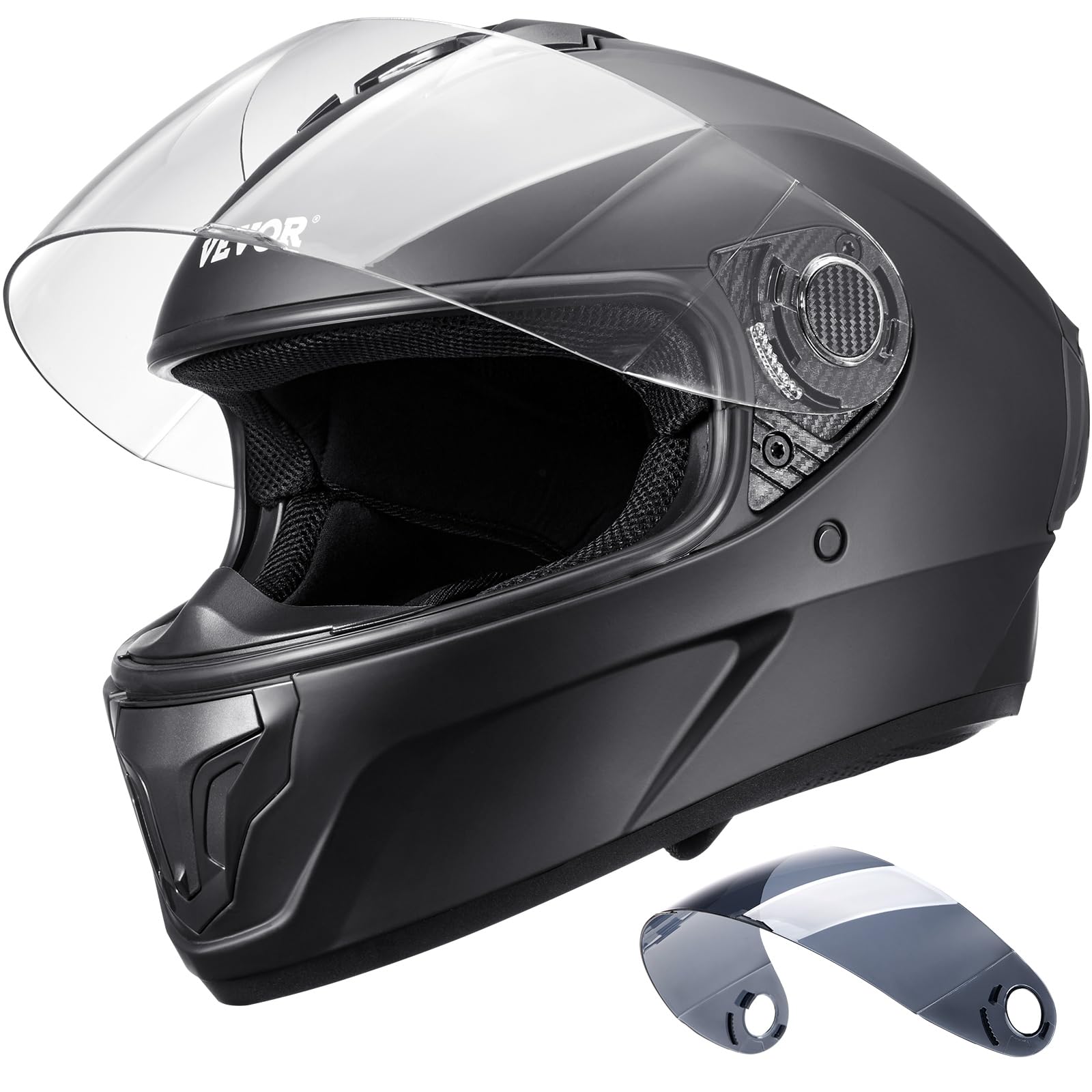 Foto 2 pulgar | Casco De Moto Vevor Integral Aprobado Por Dot Con Bluetooth L - Venta Internacional.