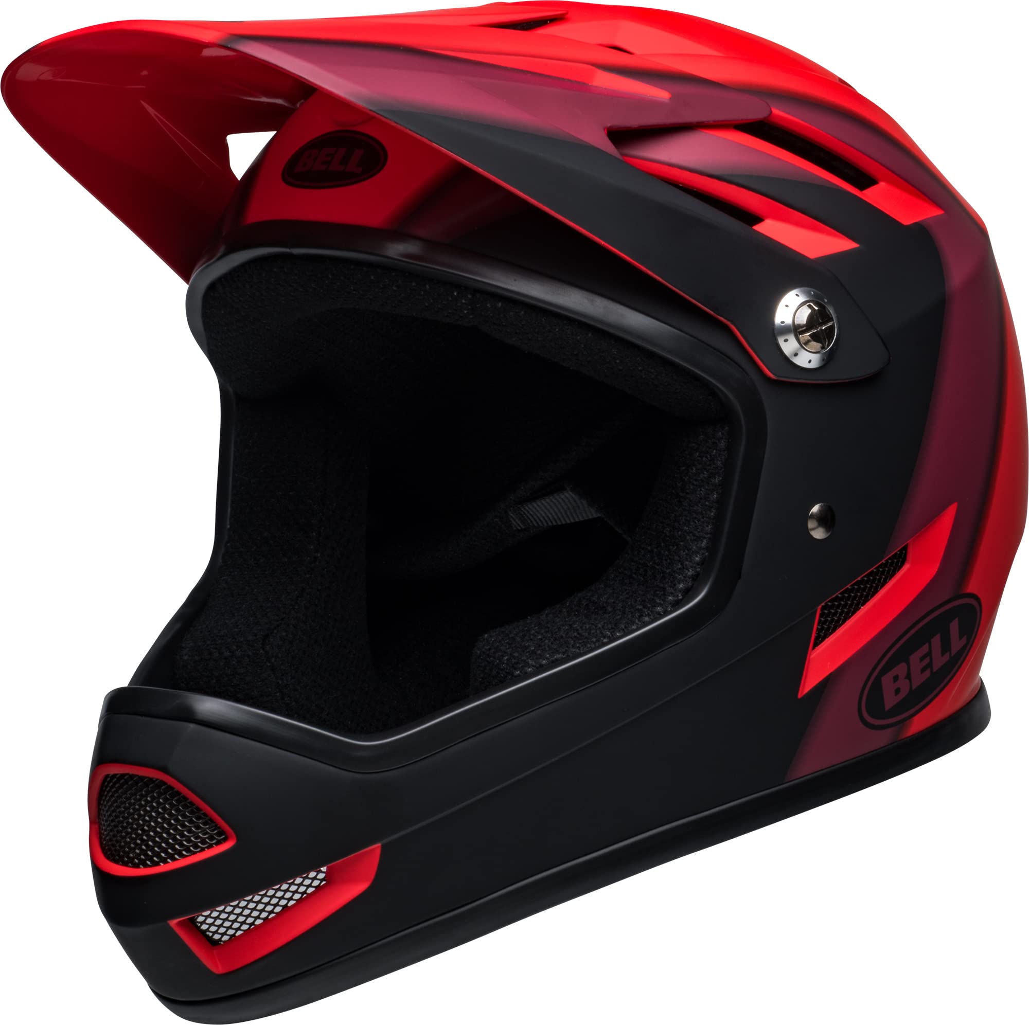 Foto 4 pulgar | Casco para Motociclista Bell Sanction Para Adulto, Integral, Rojo Y Negro Mate - Venta Internacional.