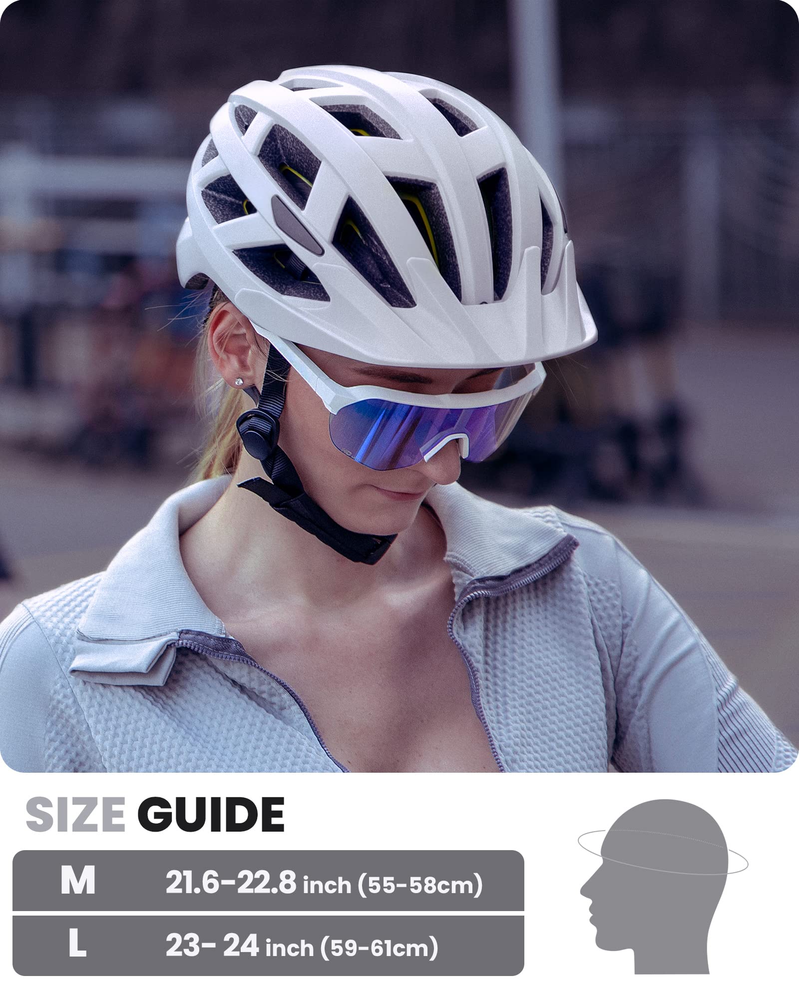 Foto 7 pulgar | Casco De Ciclismo Outdoormaster Mips Chalk Cliff Talla L - Venta Internacional.