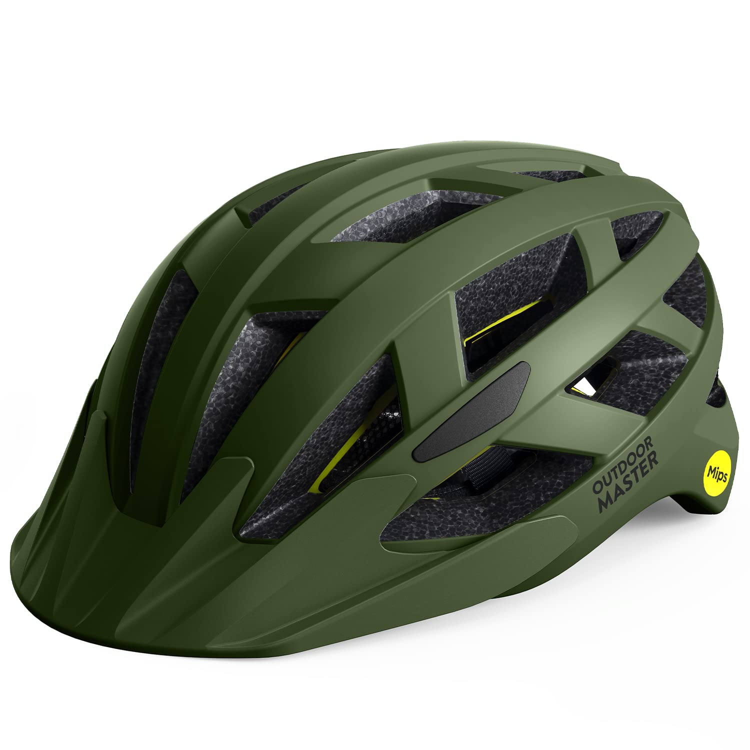 Foto 2 pulgar | Casco De Ciclismo Outdoormaster Mips Para Adultos, Recreativo, Color Verde Palma - Venta Internacional.