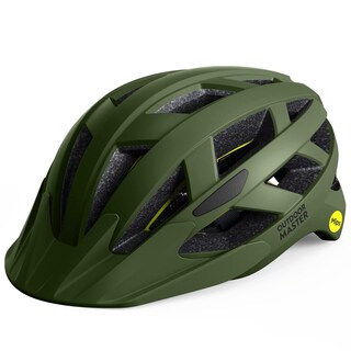Foto 1 | Casco De Ciclismo Outdoormaster Mips Para Adultos, Recreativo, Color Verde Palma - Venta Internacional.