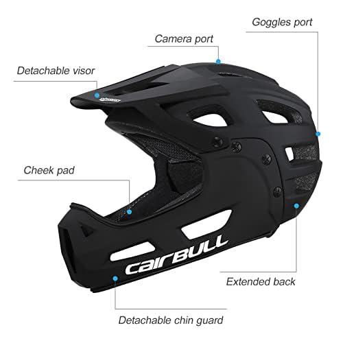 Foto 4 pulgar | Casco De Bicicleta De Montaña Integral Lixada Para Adultos, 54-61 Cm - Venta Internacional.