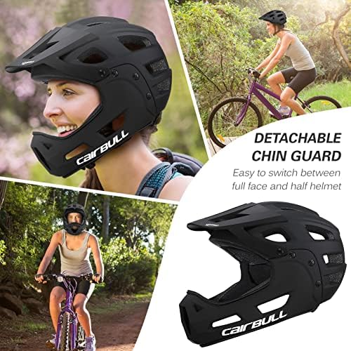 Foto 7 | Casco De Bicicleta De Montaña Integral Lixada Para Adultos, 54-61 Cm - Venta Internacional.