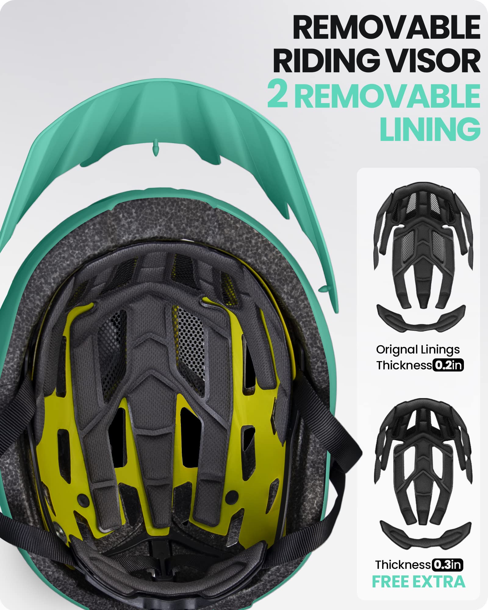 Foto 3 | Casco De Ciclismo Outdoormaster Mips Para Adultos, Recreativo, Verde - Venta Internacional.