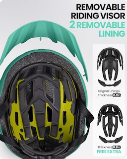 Foto 3 | Casco De Ciclismo Outdoormaster Mips Para Adultos, Recreativo, Verde - Venta Internacional.