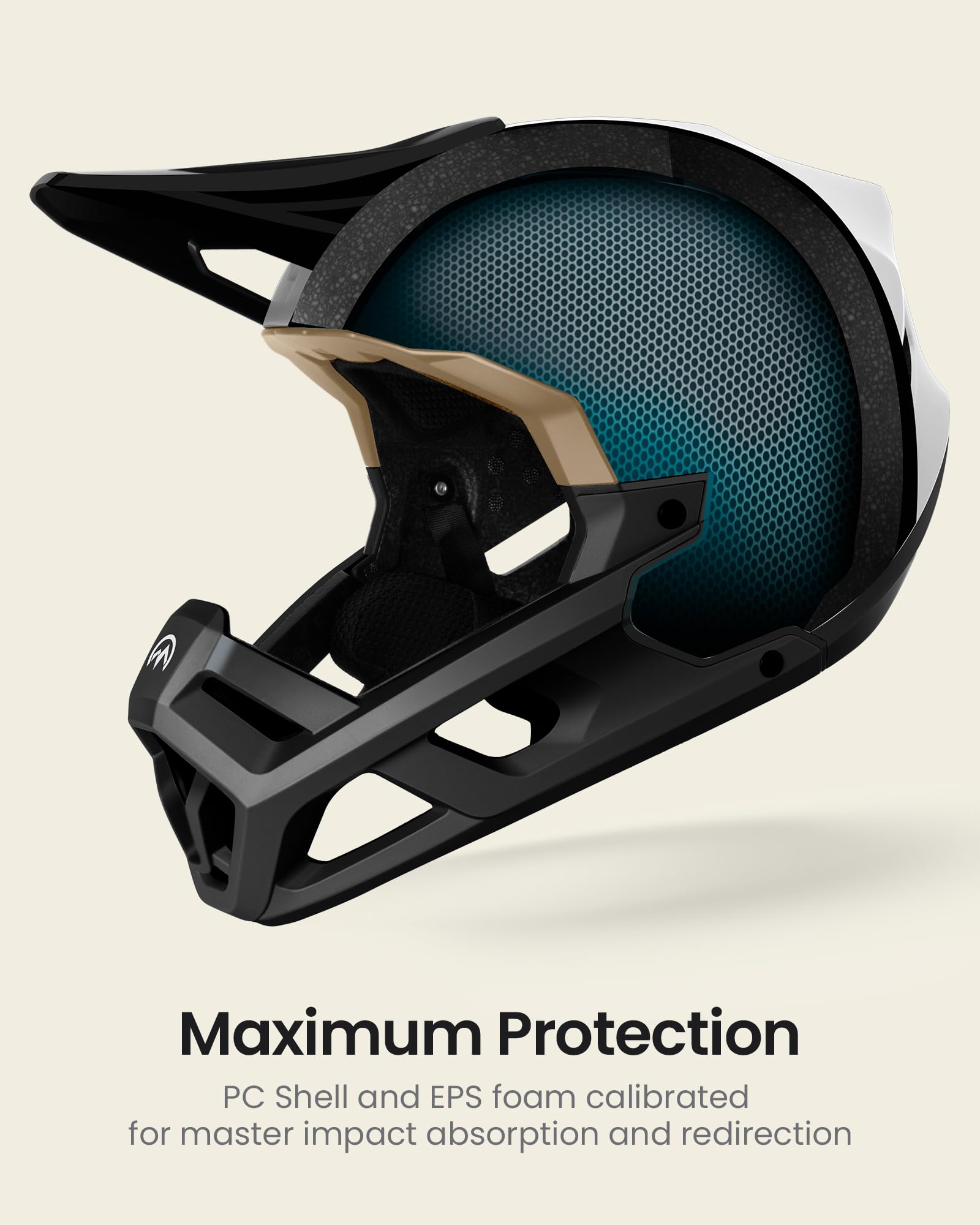 Foto 2 | Casco De Bicicleta De Montaña Outdoormaster Grizzly Pearl White - Venta Internacional.