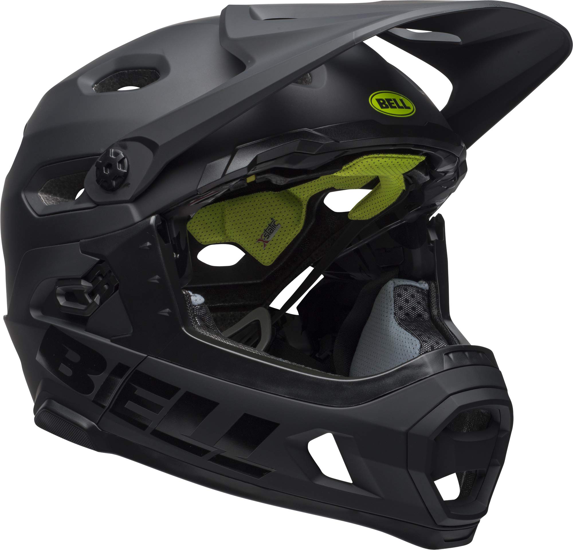 Foto 3 pulgar | Casco De Bicicleta De Montaña Bell Super Dh Mips Negro Mate/brillante - Venta Internacional.