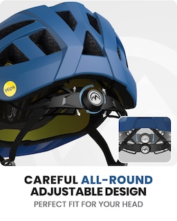Foto 5 | Casco De Ciclismo Outdoormaster Mips Ocean Blue Para Adulto - Venta Internacional.