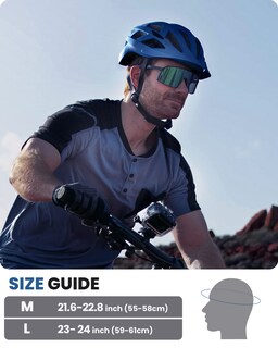 Foto 6 | Casco De Ciclismo Outdoormaster Mips Ocean Blue Para Adulto - Venta Internacional.