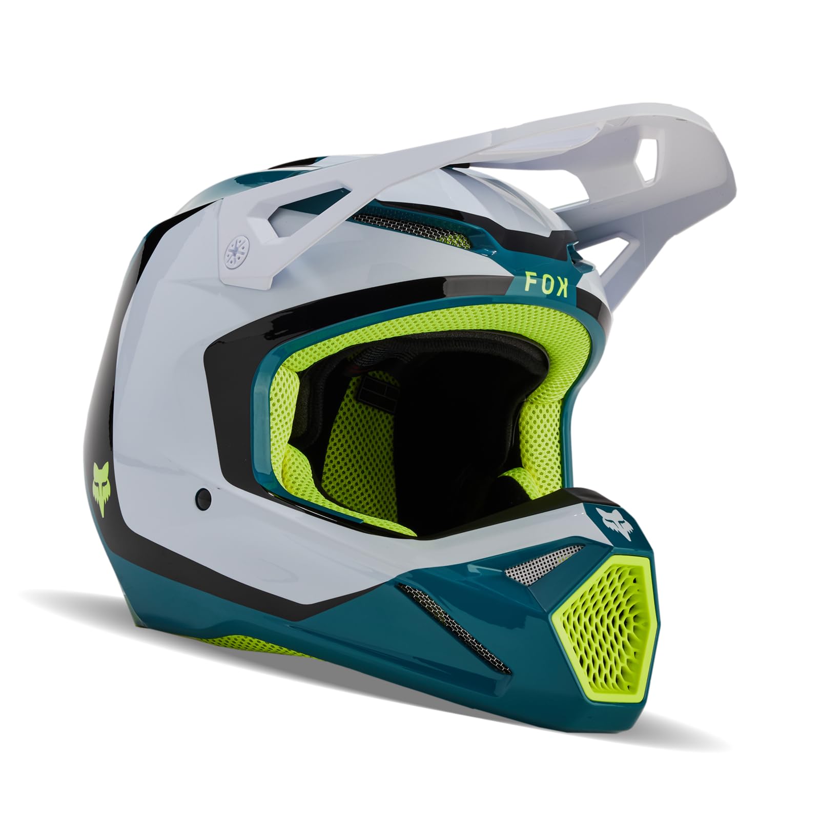 Foto 1 | Casco De Motocross Fox Racing V1 Nitro Maui Azul Pequeño - Venta Internacional.