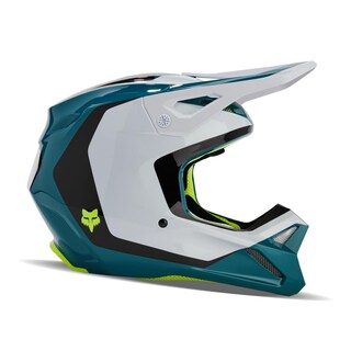Foto 2 | Casco De Motocross Fox Racing V1 Nitro Maui Azul Pequeño - Venta Internacional.