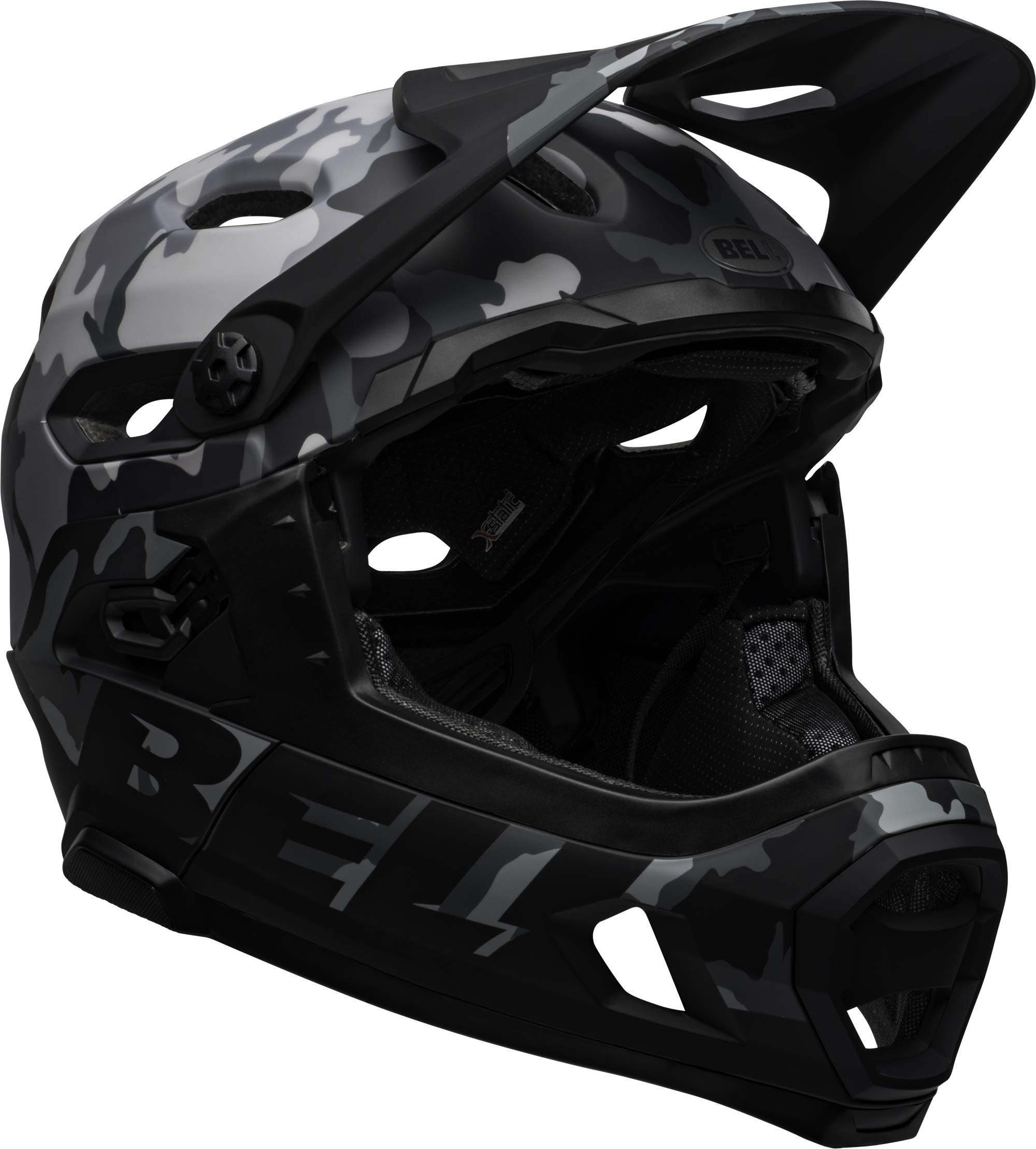 Foto 3 pulgar | Casco De Bicicleta De Montaña Bell Super Dh Mips Negro Mate/brillante - Venta Internacional.