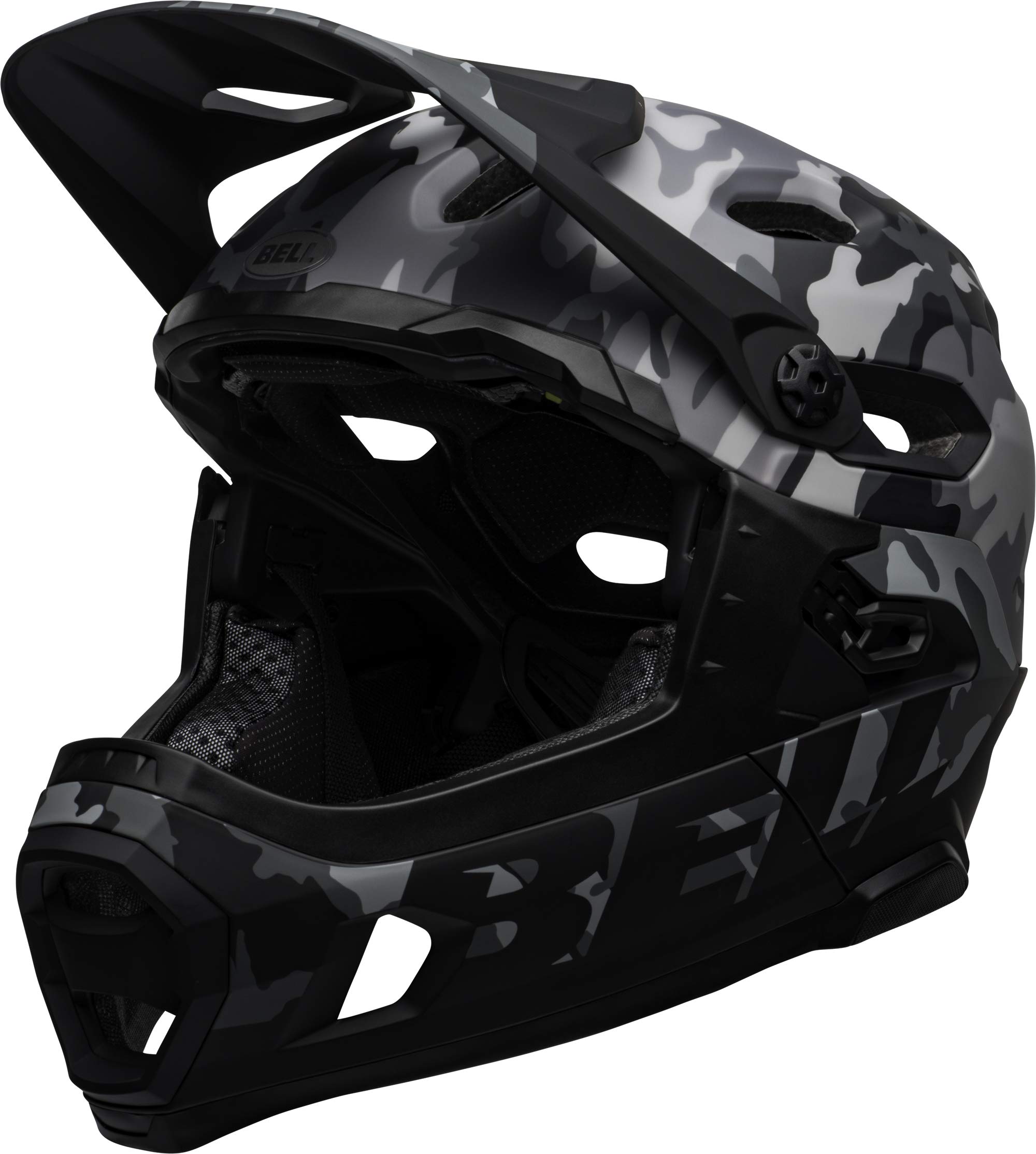 Foto 3 | Casco De Bicicleta De Montaña Bell Super Dh Mips Negro Mate/brillante - Venta Internacional.