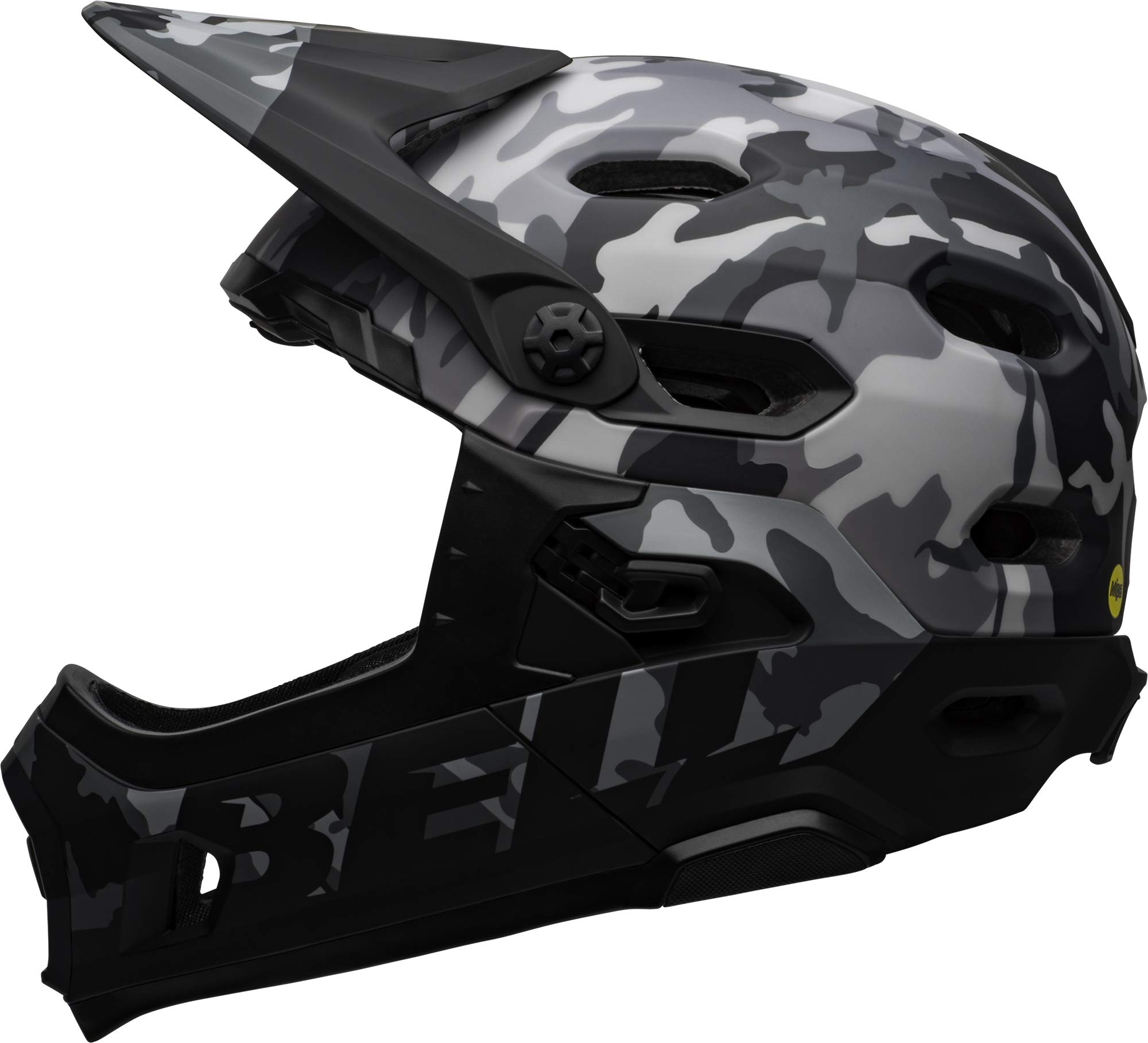 Foto 5 pulgar | Casco De Bicicleta De Montaña Bell Super Dh Mips Negro Mate/brillante - Venta Internacional.