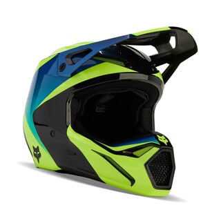 Foto 1 | Casco De Motocross Fox Racing V1 Streak Negro/amarillo Talla L - Venta Internacional.