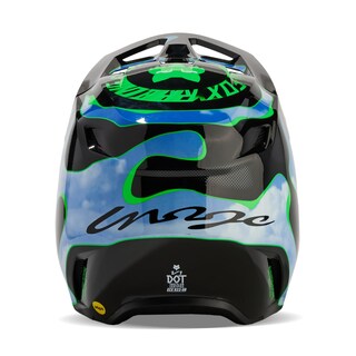 Foto 3 | Casco De Motocross Fox Racing V1 Atlas Negro/verde Talla M - Venta Internacional.
