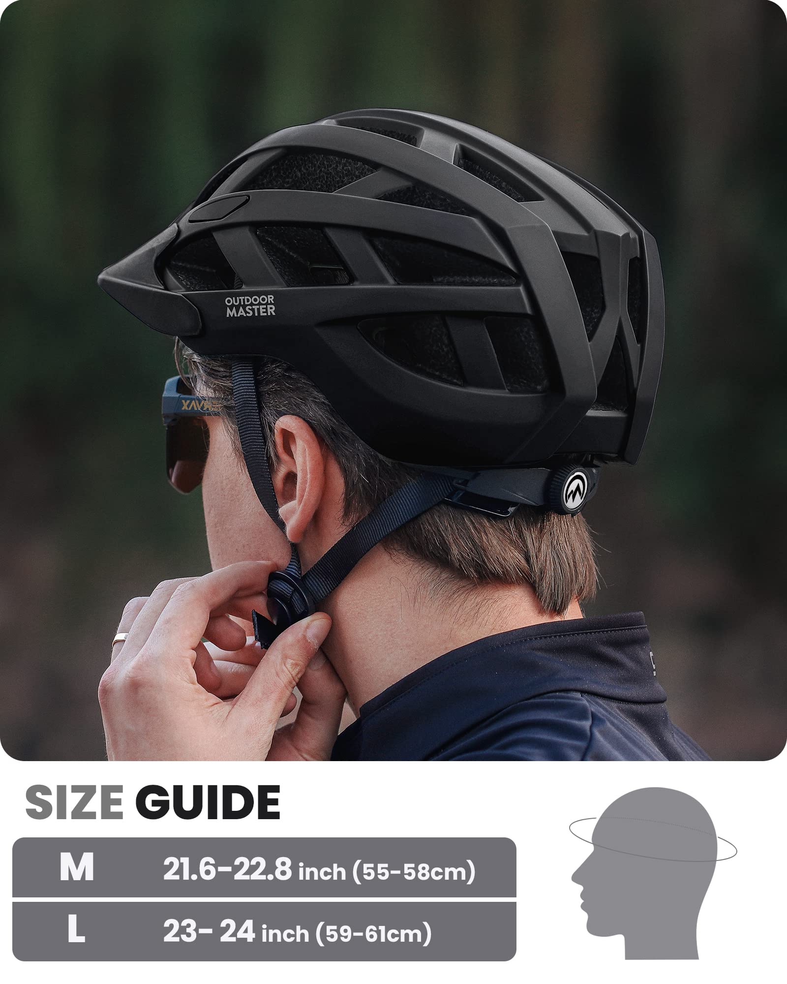 Foto 6 | Casco De Ciclismo Outdoormaster Mips Carbon Black Para Adulto - Venta Internacional.