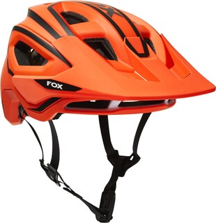 Foto 1 | Casco De Bicicleta De Montaña Fox Racing Speedframe Pro Dvide Flo Orange - Venta Internacional.