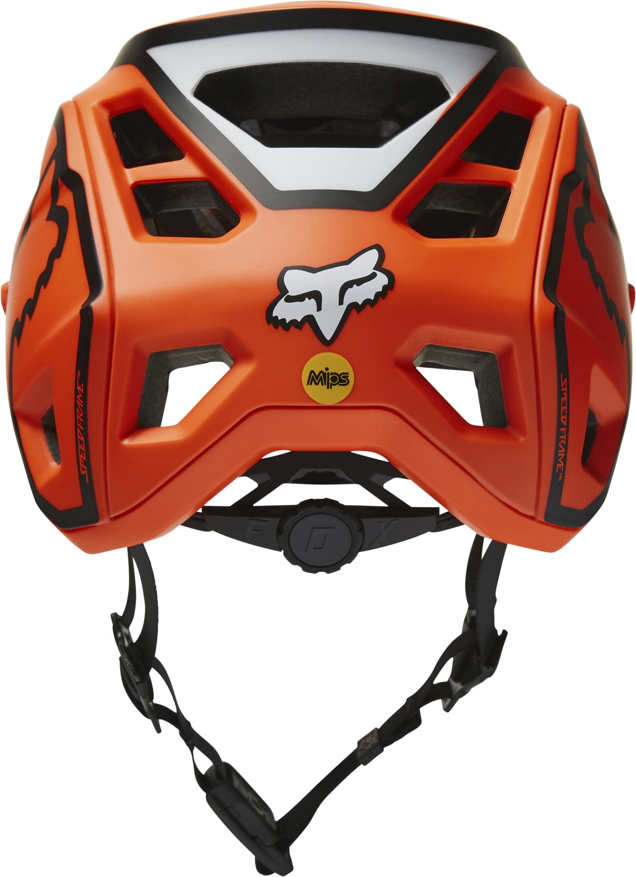Foto 5 pulgar | Casco De Bicicleta De Montaña Fox Racing Speedframe Pro Dvide Flo Orange - Venta Internacional.