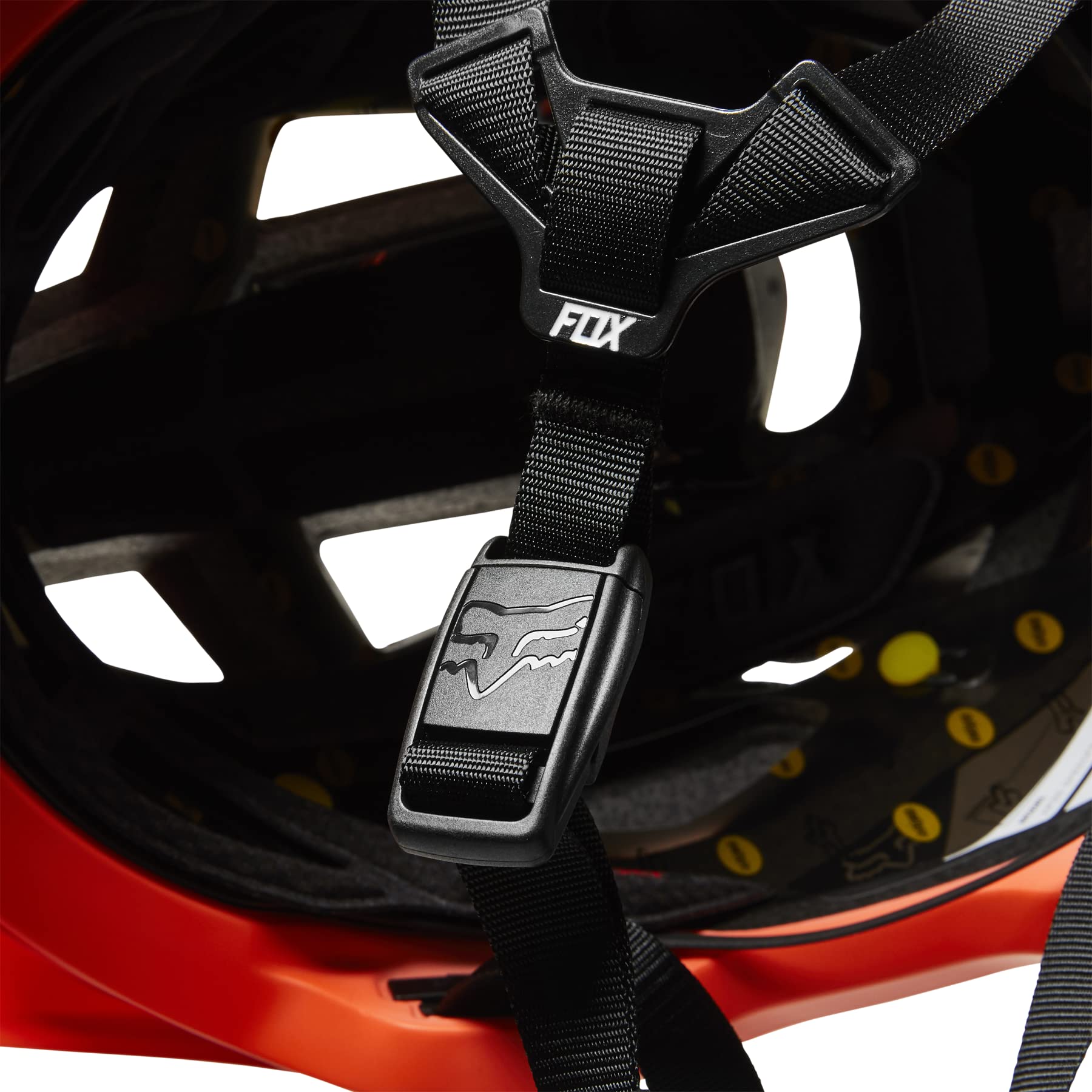 Foto 7 pulgar | Casco De Bicicleta De Montaña Fox Racing Speedframe Pro Dvide Flo Orange - Venta Internacional.