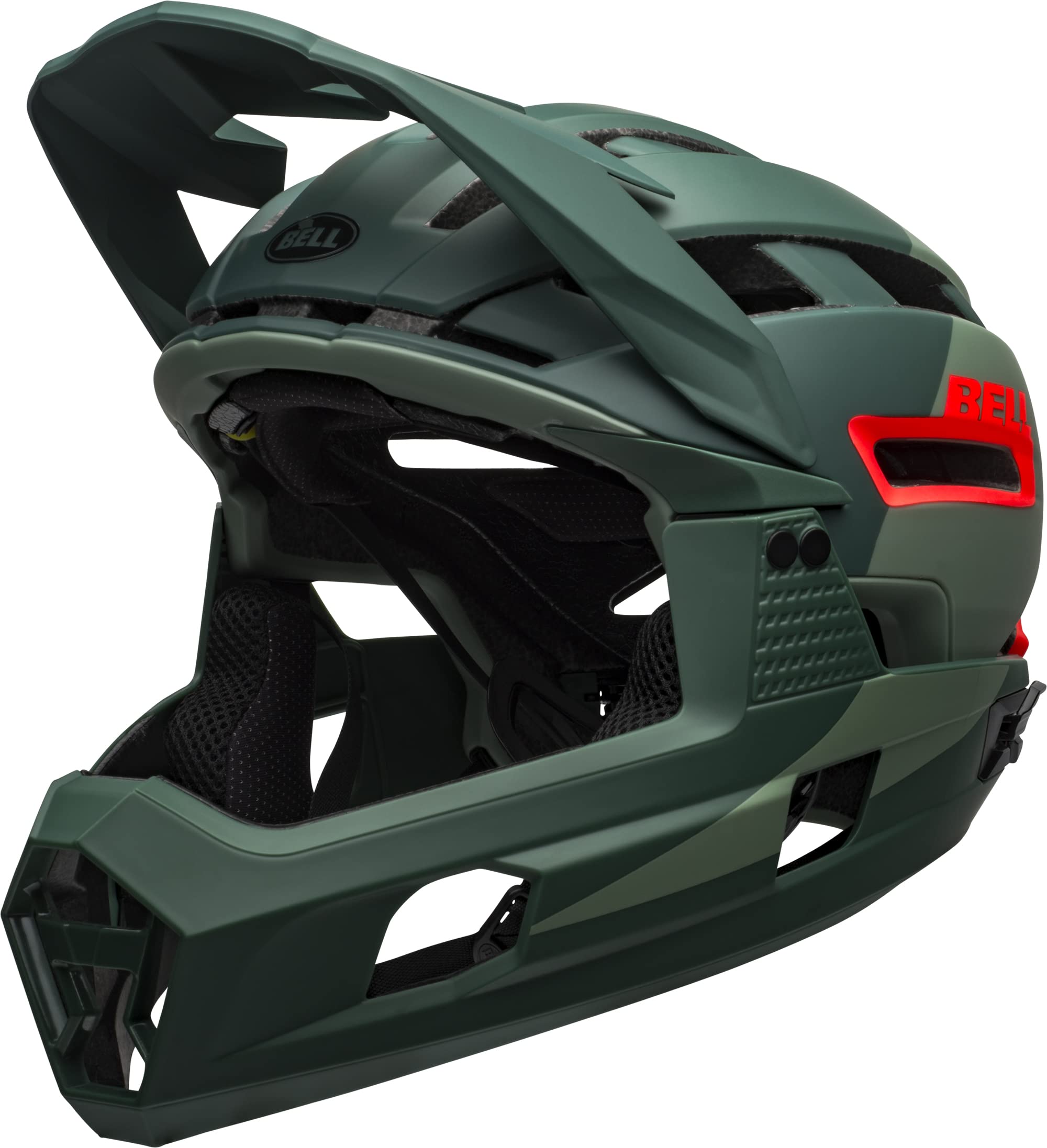Foto 4 pulgar | Casco De Bicicleta De Montaña Bell Super Air R Mips Matte Green 2023 - Venta Internacional.