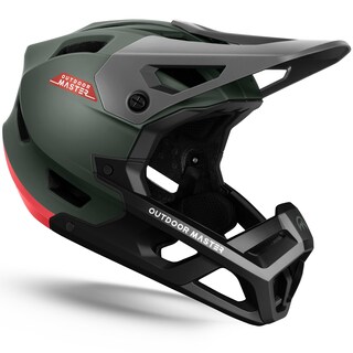 Foto 1 | Casco Para Bicicleta De Montaña Outdoormaster Grizzly Emerald Green - Venta Internacional.