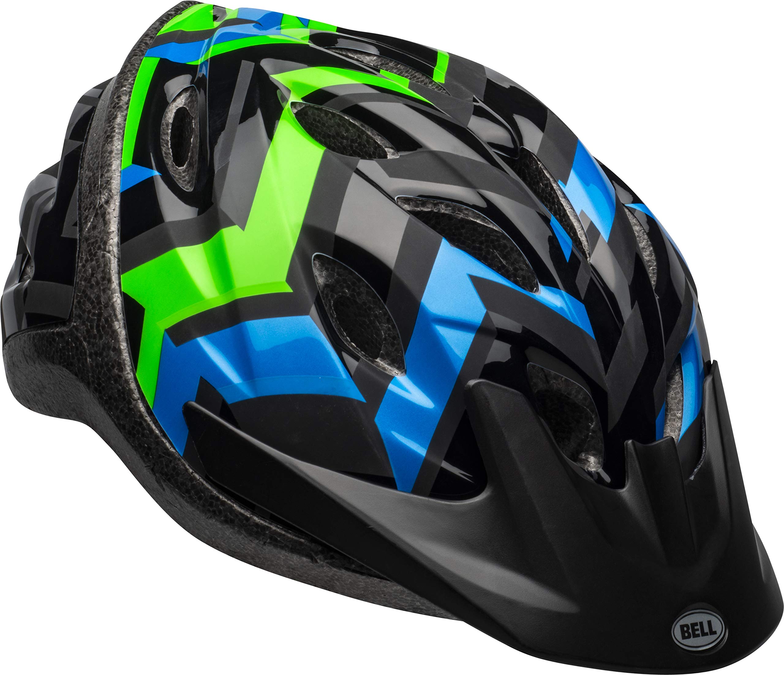 Foto 2 pulgar | Casco De Bicicleta Bell Axle Youth Black/force/krypto Shifter - Venta Internacional.