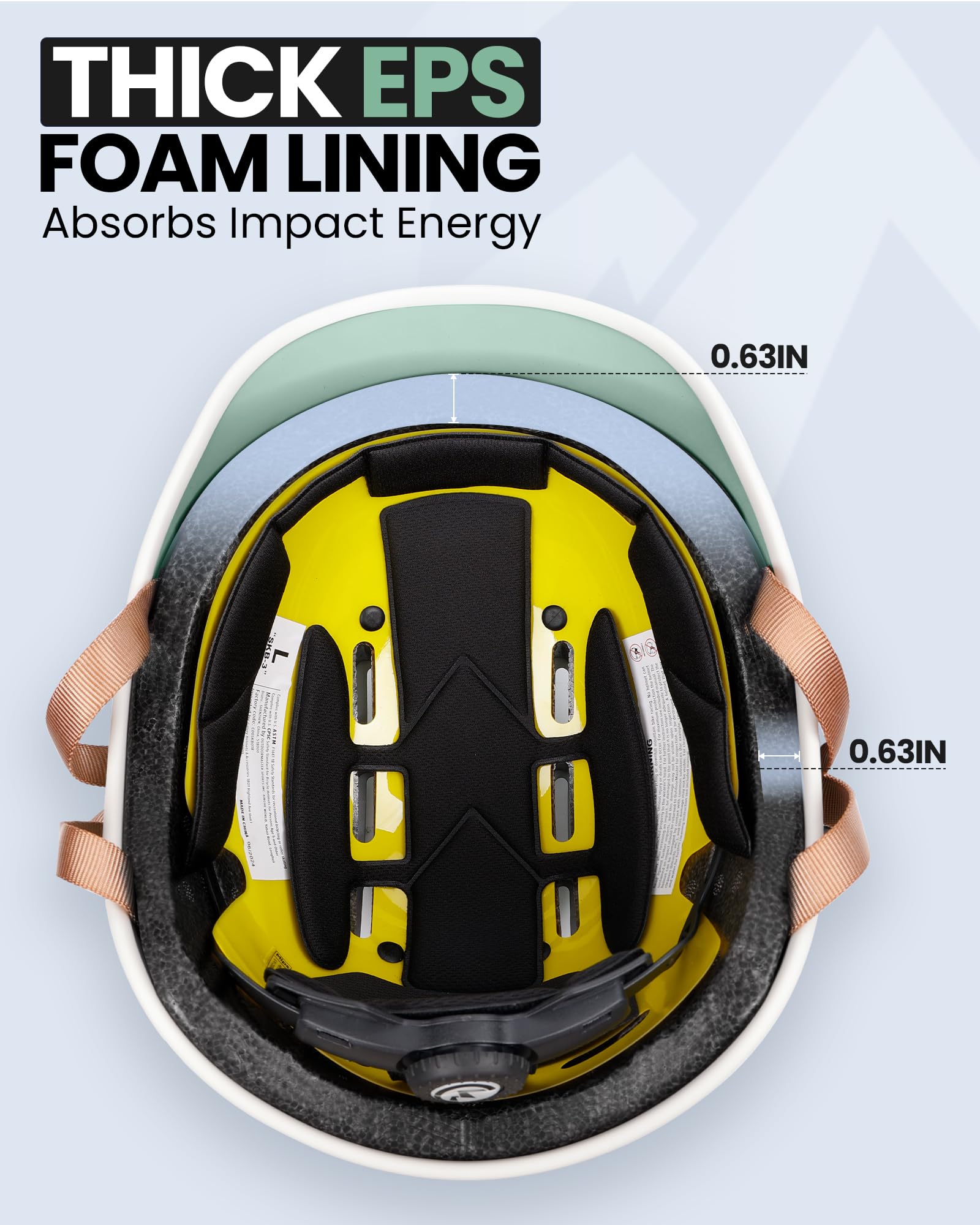 Foto 5 pulgar | Casco De Bicicleta Outdoormaster Mips Con Certificación De Seguridad Para Adultos - Venta Internacional.
