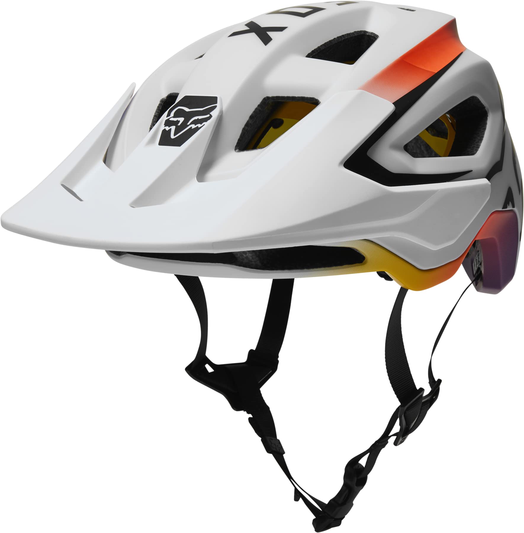 Foto 3 pulgar | Casco De Bicicleta De Montaña Fox Racing Speedframe Vnish White S - Venta Internacional.